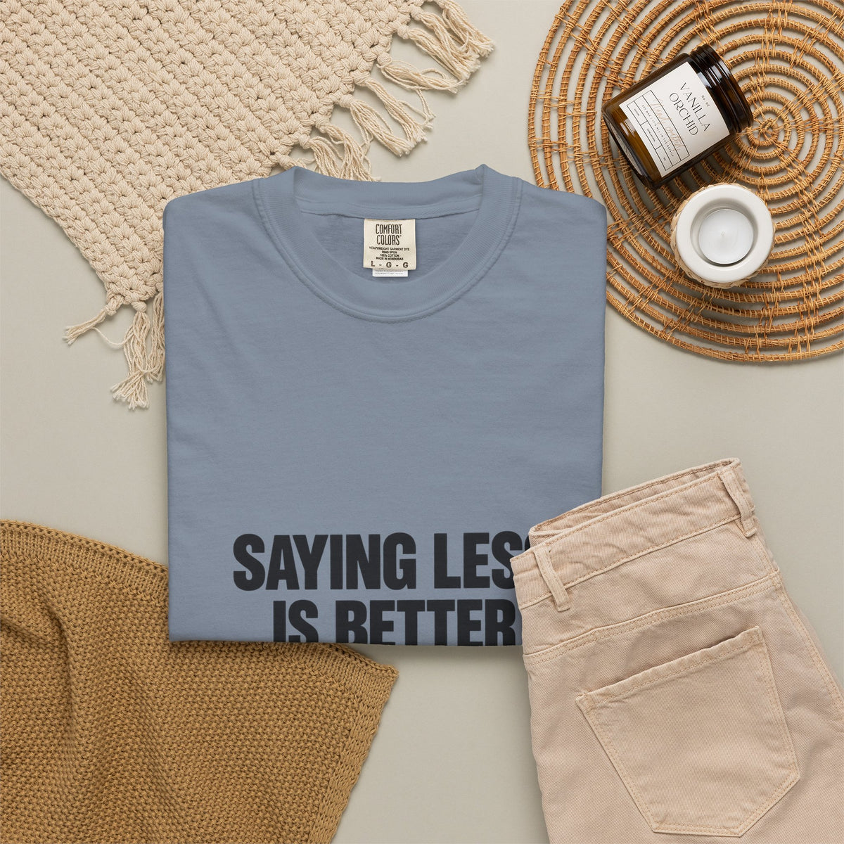 Saying Less Is Better Than Saying More T‑Shirt