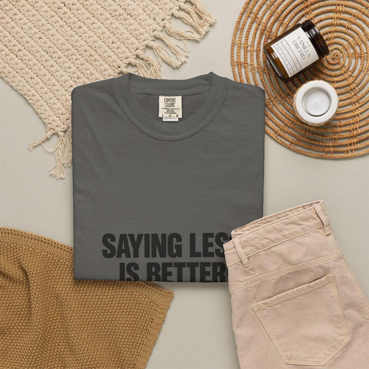 Saying Less Is Better Than Saying More T‑Shirt