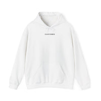 Hoodie — Minimal "CHA GET MERCH" Chest Logo Pullover