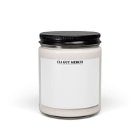 CIA Guy Merch Scented Soy Candle 9oz — Clean Minimalist Jar Candle
