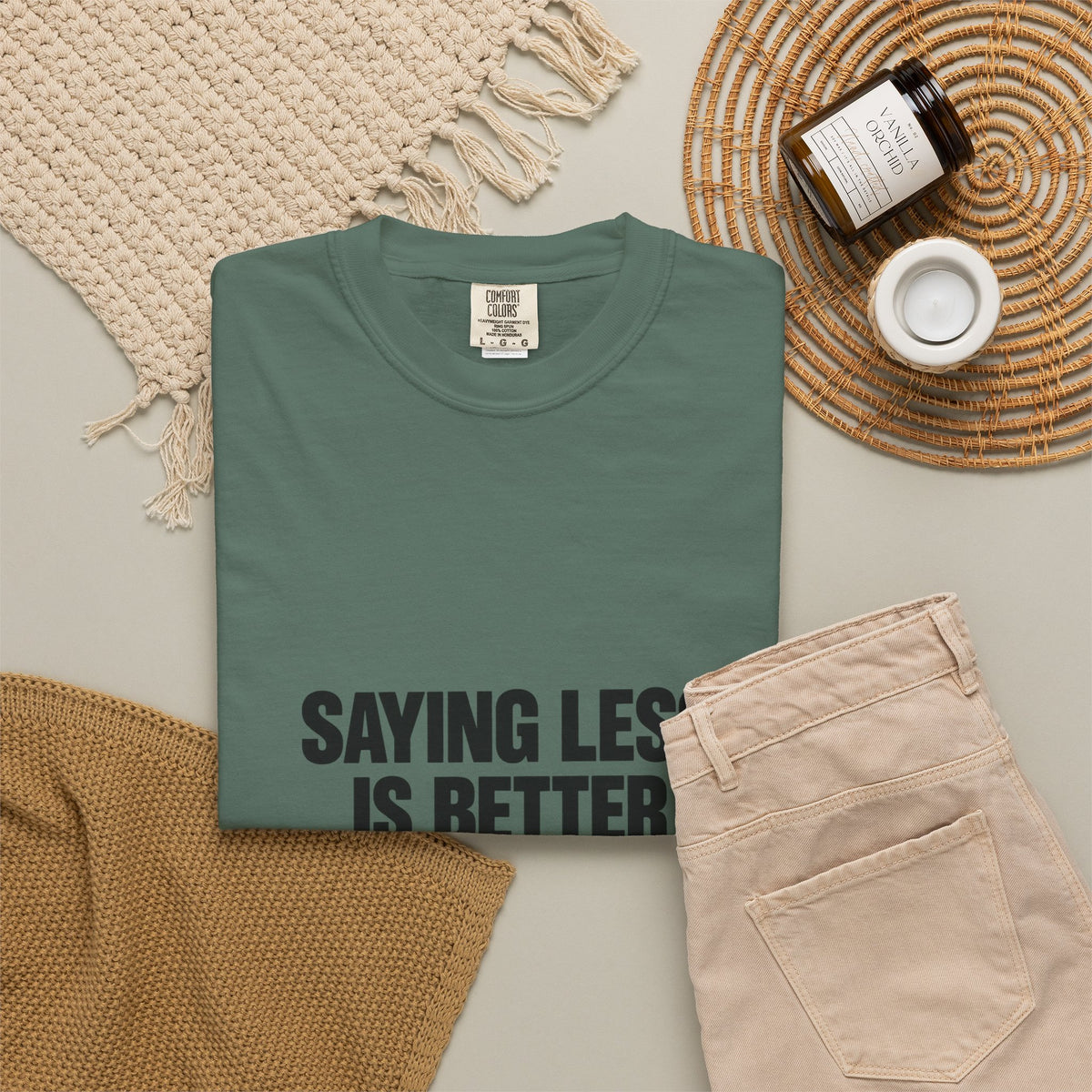 Saying Less Is Better Than Saying More T‑Shirt