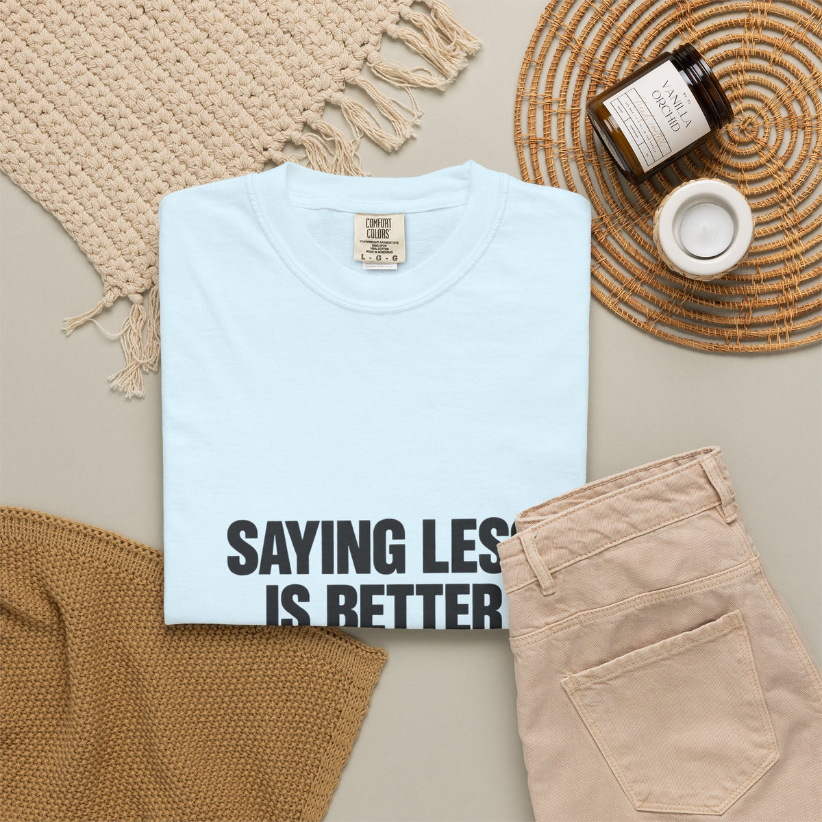 Saying Less Is Better Than Saying More T‑Shirt