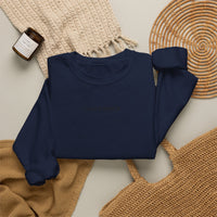 Crewneck Sweatshirt — Minimal "Ça Va?" French Phrase Pullover