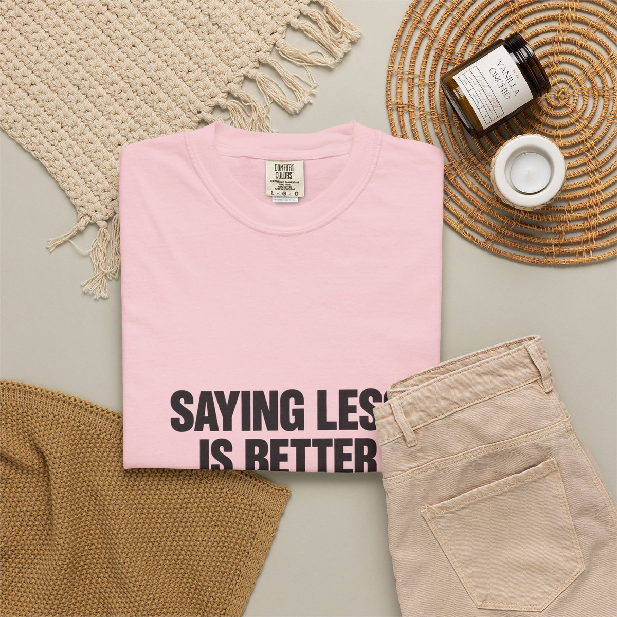 Saying Less Is Better Than Saying More T‑Shirt