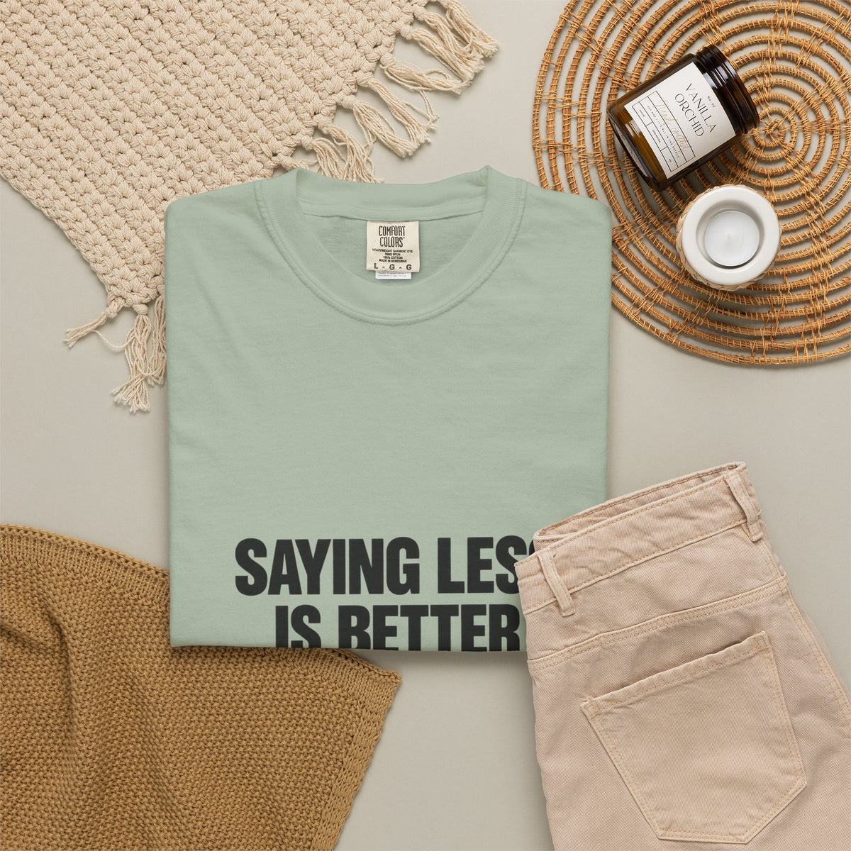 Saying Less Is Better Than Saying More T‑Shirt